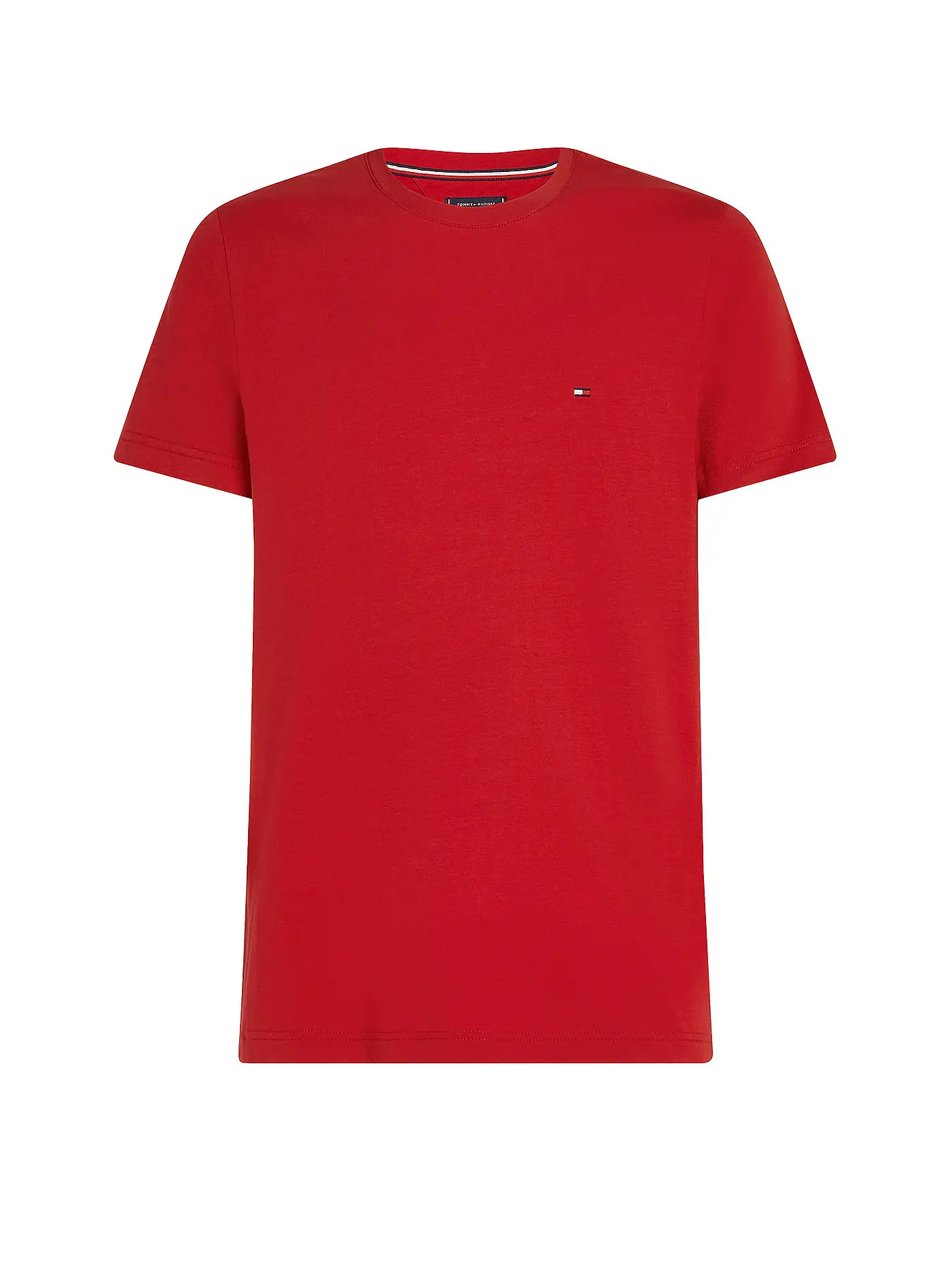 TOMMY HILFIGER | T-Shirt Slim Fit | rot
